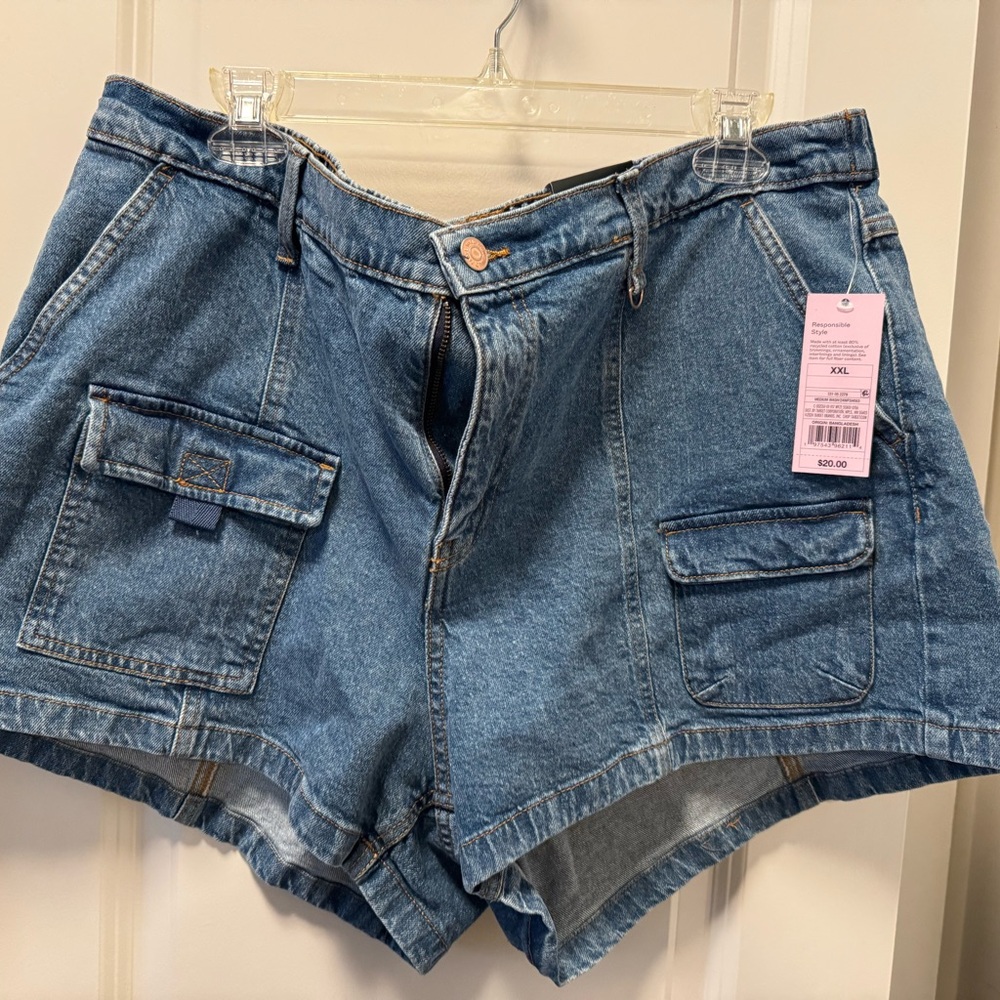 Denim Blue Women's Shorts